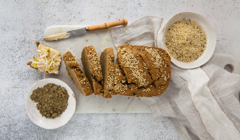 Glutenfreies Hanfbrot - Rezept